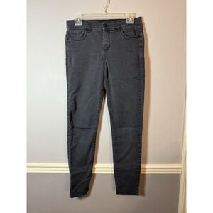 Joe Fresh Women's 6/28R Stretch Skinny Jegging  Black‎ Jeans